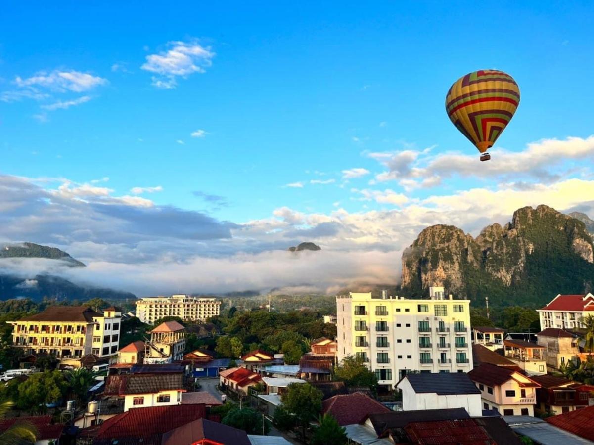 Vang Vieng Topview Hotel Esterno foto
